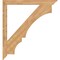 Ekena Millwork Balboa Traditional Smooth Bracket, Western Red Cedar, 3 1/2"W x 44"D x 48"H BKT04X44X48BOA01SWR - alternate 2